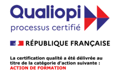 Certification Qualiopi délivrée à Wavia au titre de la catégorie actions de formation